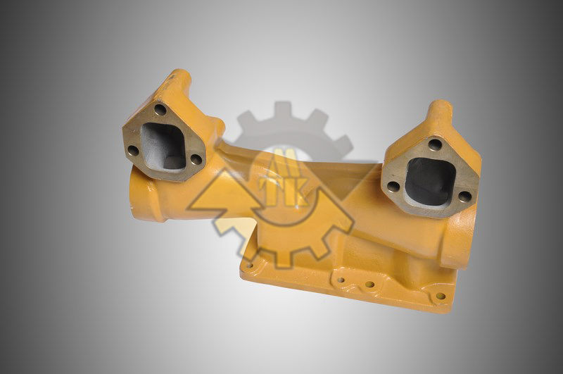 6128-11-5133 Exhaust Manifold KOMATSU SA6D155 Motor Eksoz Manifoldu İş Makinası Yedek Parça