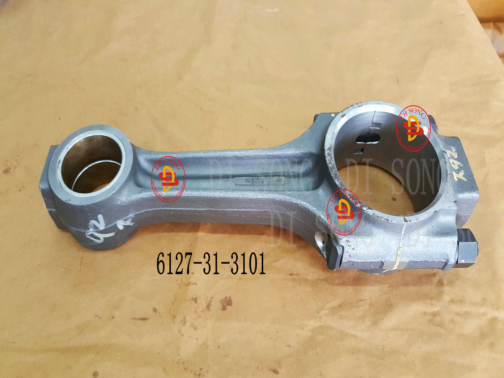 6127-31-3100 Connection Rod KOMATSU SA6D155 Motor Biyel Kolu İş Makinası Yedek Parça