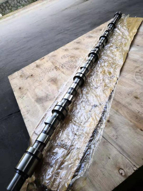 6127-41-1280 Camshaft, Eksantrik Mili KOMATSU Engine SA6D155 Motor İş Makinası Yedek Parça