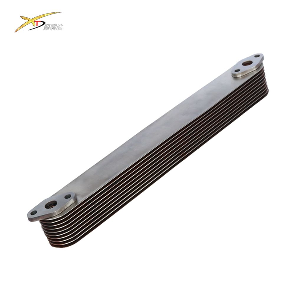 600-651-1161 Element Oil Cooller Komatsu Motor SA6D155 Yağ Soğutucu Radyatörü İş Makinası Yedek Parça