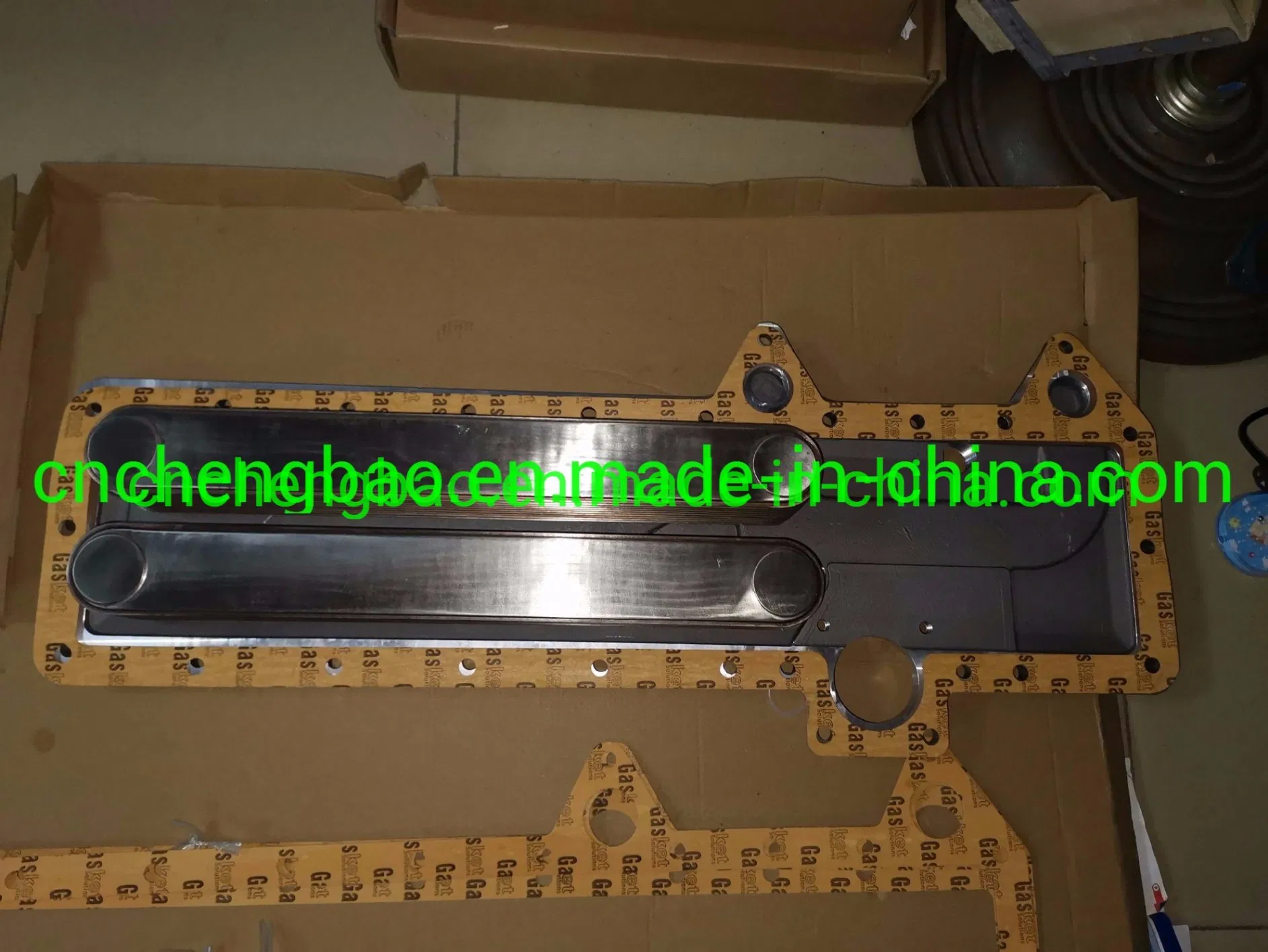 600-651-1160 Element Oil Cooller Komatsu Motor SA6D155 Yağ Soğutucu Radyatörü İş Makinası Yedek Parça