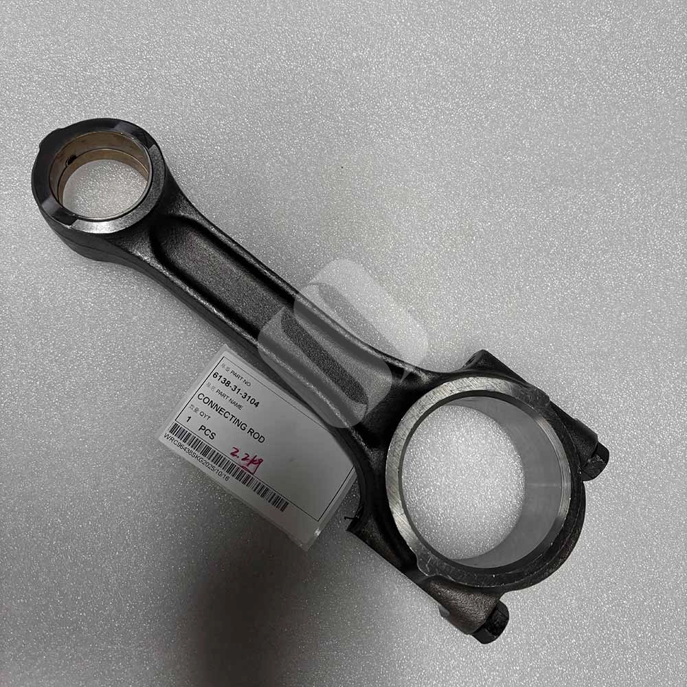 6138-31-3113 Con Rod Piston KOMATSU S6D110 Motor Piston Kolu WA420-1 İş Makinası Yedek Parça