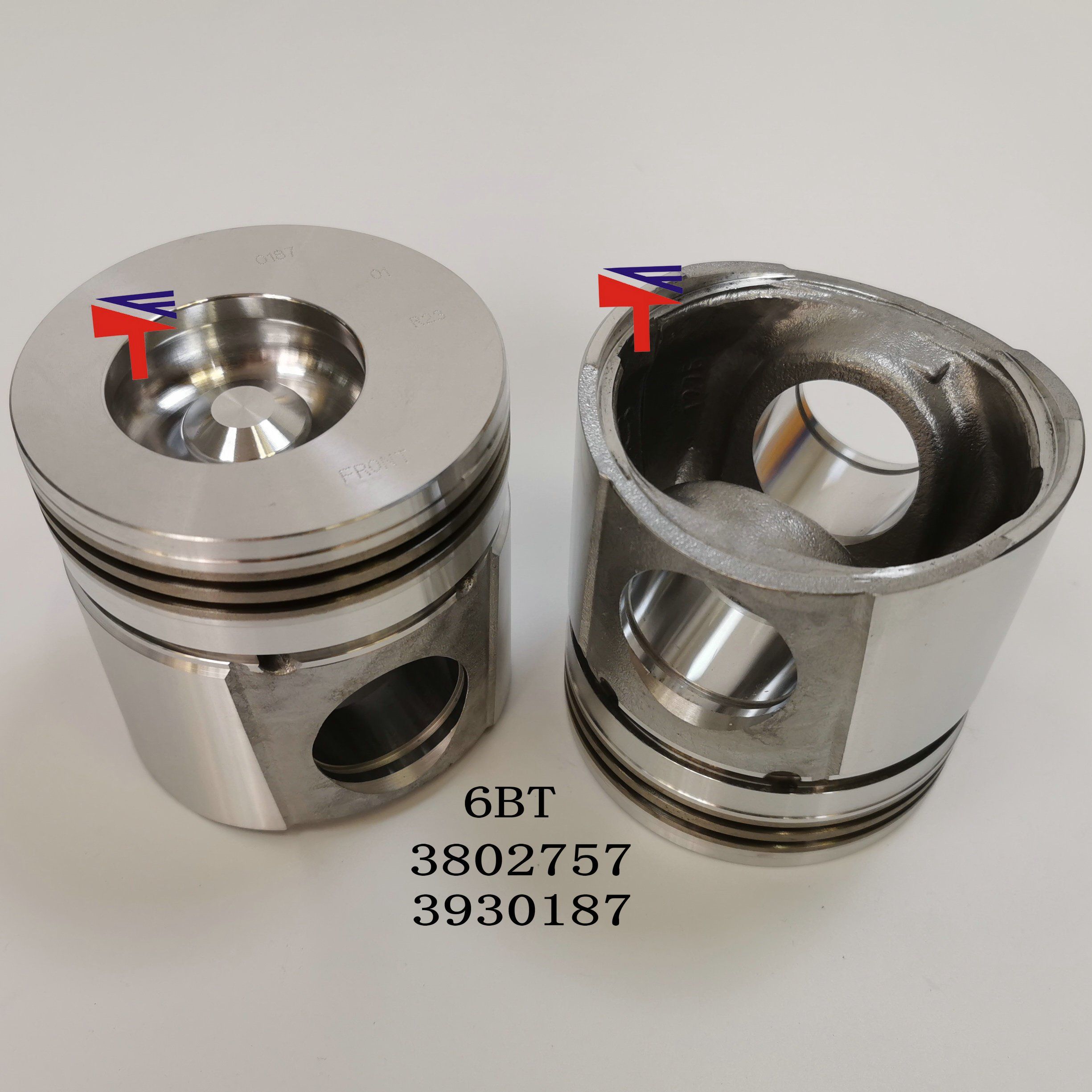 3802757 Piston Engine 6BT5.9 Cummins Motor Pistonu İş Makinası Yedek Parça