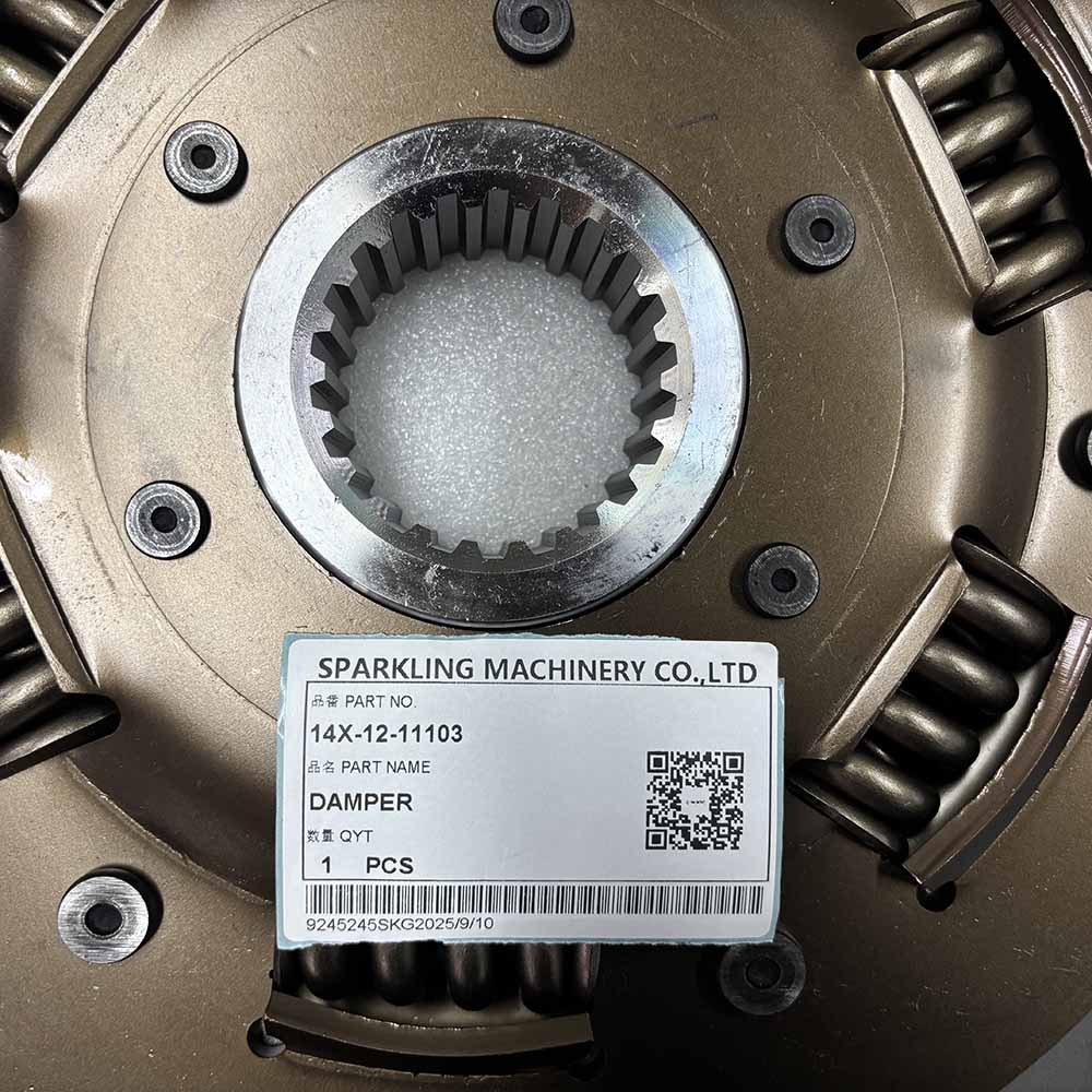 14X-12-11103 Damper Disc Transmision KOMATSU Şanzıman Motor Ara Diski İş Makinası Yedek Parça