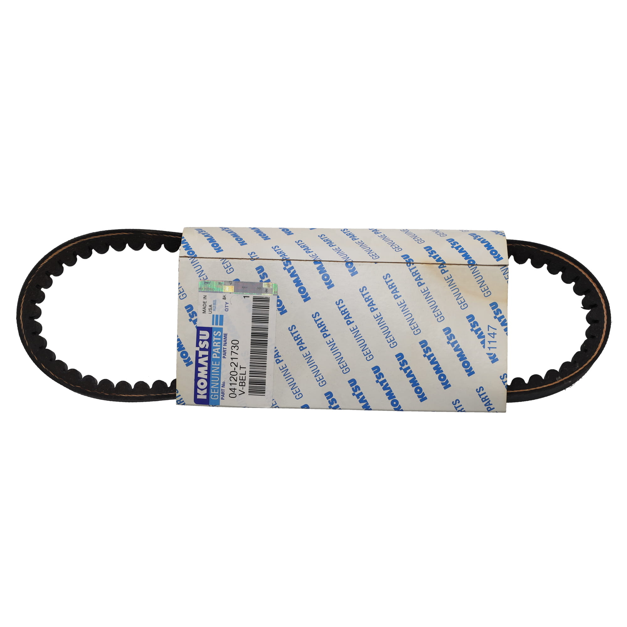 04120-21730 V-Belt Engine, V-Kayış Komatsu Motor İş Makinası Yedek Parça