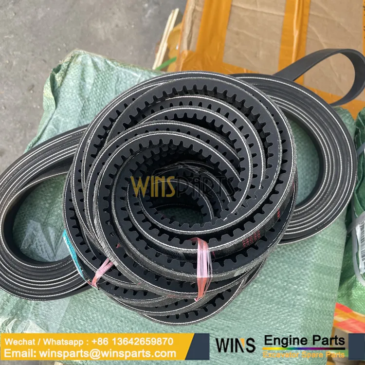 04120-21734 V-Belt Engine, V-Kayış Komatsu Motor İş Makinası Yedek Parça