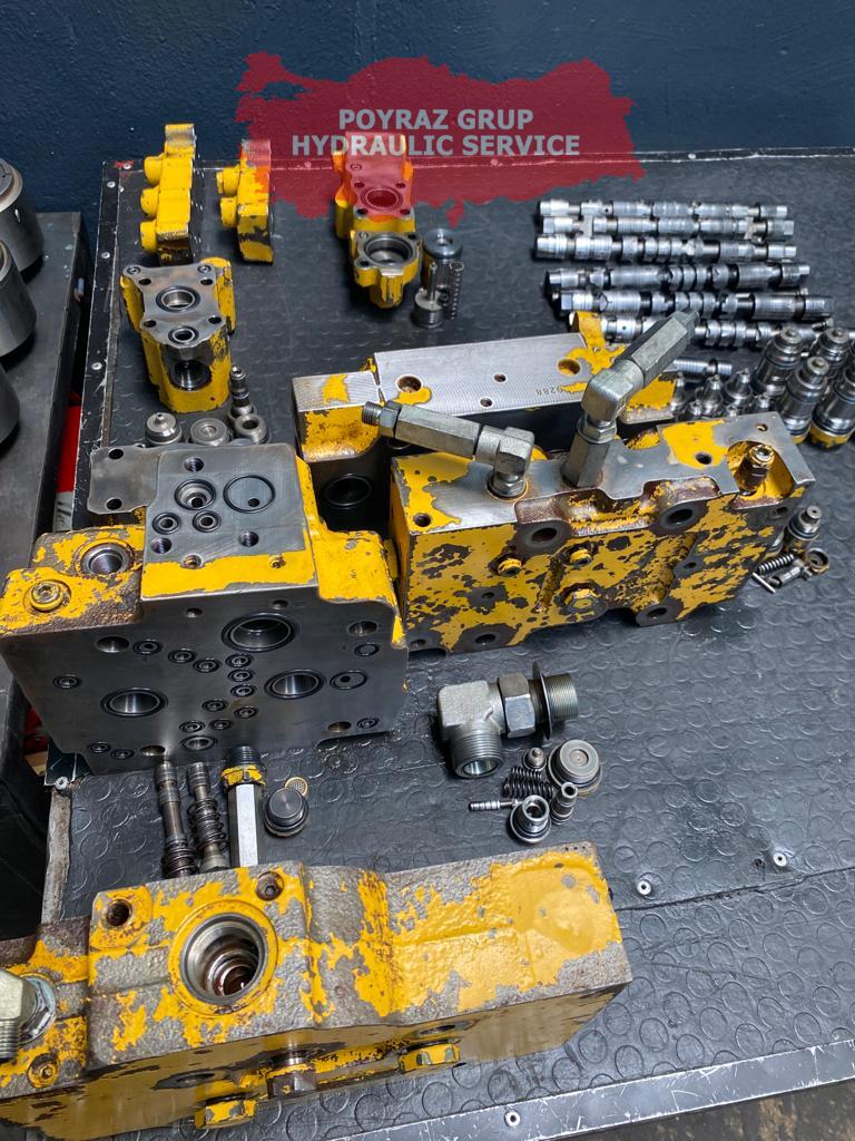 KOMATSU Hidrolik Ana Kontrol Valfi Tamir Takımı Yedek Parçaları İş Makinası Yedek Parça