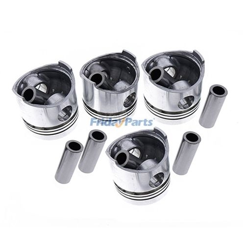 XJAF-00646 Piston S6S-DT HYUNDAI Motor Pistonu İş Makinası Yedek Parça
