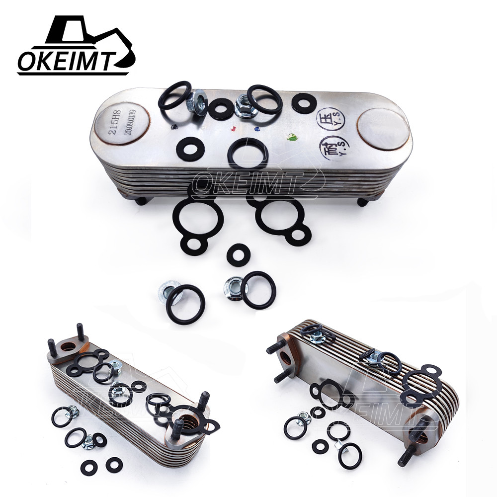 VH15710E0111 Oil Cooller, Motor Yağ Soğutucu HINO J08E Motor İş Makinası Yedek Parça