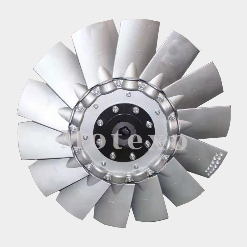 5ZR10000599 Fan Blade Bomag BM1200, Fan Pervane Bıçağı İş Makinası Yedek Parça