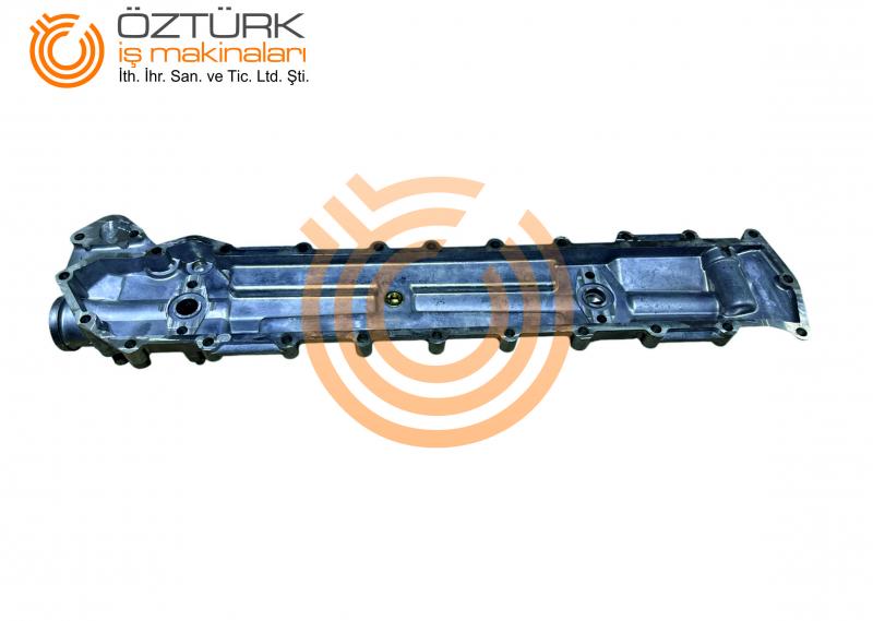 6136-62-2110 Oil Cover Engine KOMATSU Motor Yağ Soğutucu Kapağı İş Makinası Yedek Parça