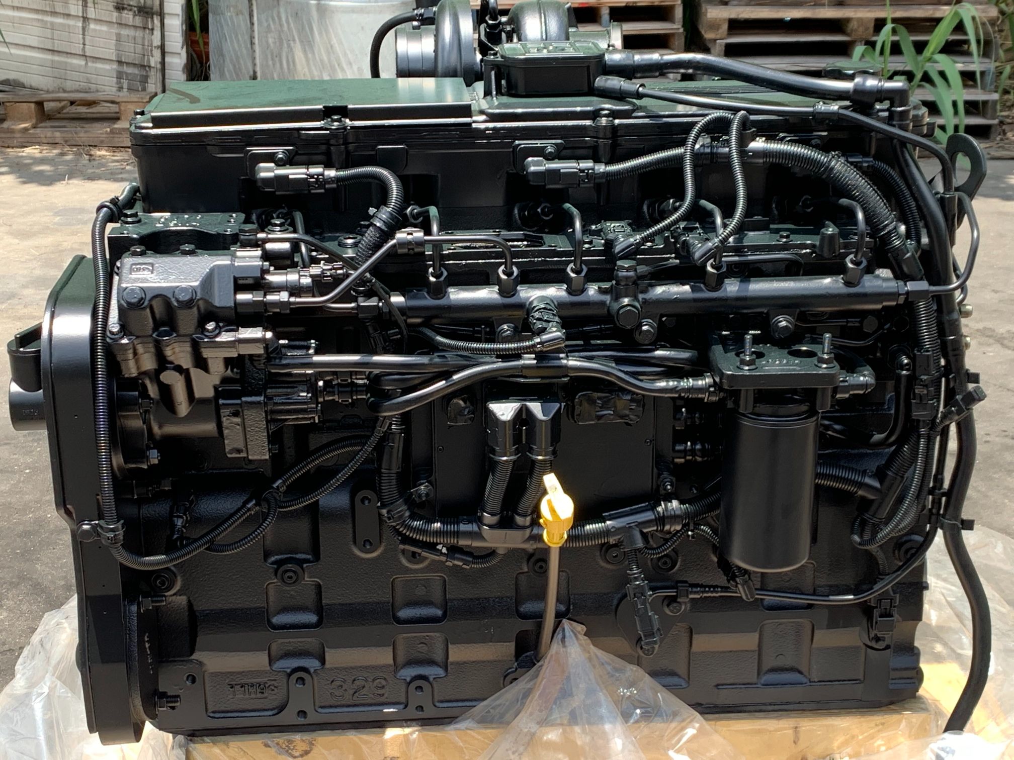 SAA6D114E Komatsu Motor Yedek Parçaları İş Makinası Yedek Parça