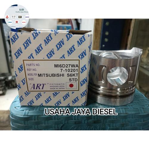 34317-08100 Piston Engine MITSUBISHI S6KT Motor Pistonu İş Makinası Yedek Parça