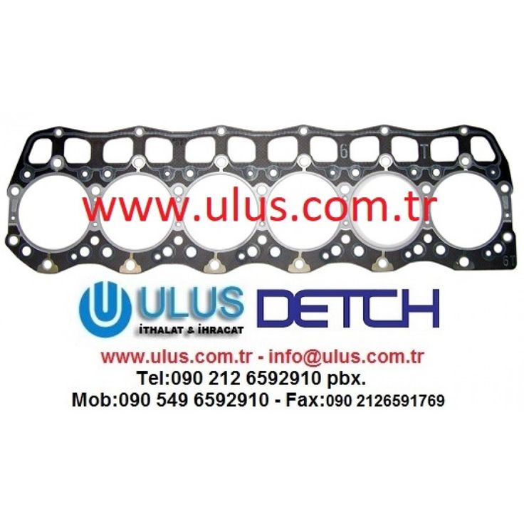 ME051132 Silindir Kapak Contası 6D22T Mitsubishi Motor İş Makinası Yedek Parça