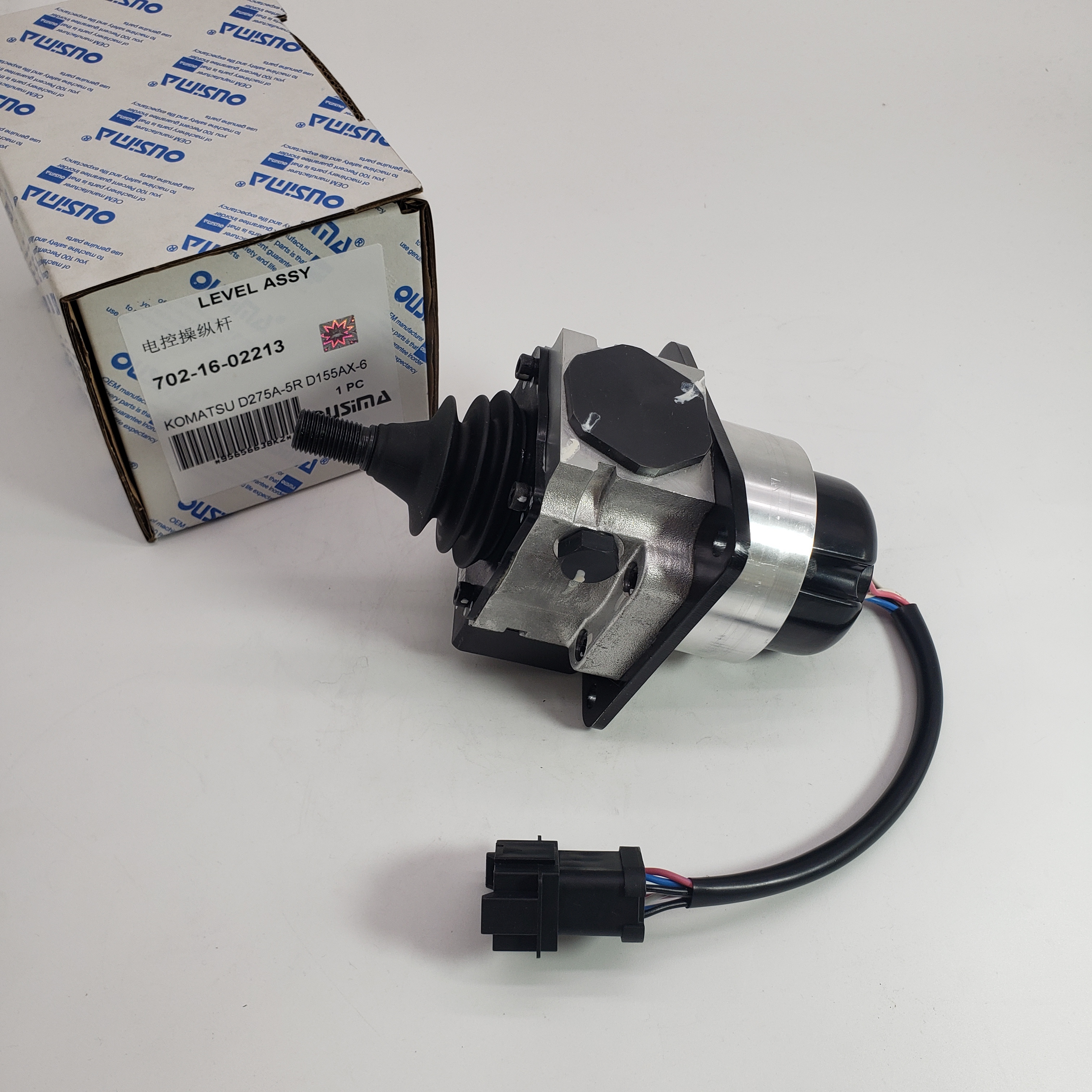 702-16-02121 Lever Assy KOMATSU Oparatör Kumanda Kolu Valfi İş Makinası Yedek Parça
