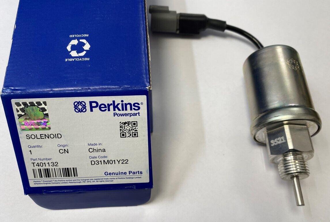 U85206520 Stop Selenoidi PERKINS MOTOR İş Makinası Yedek Parça