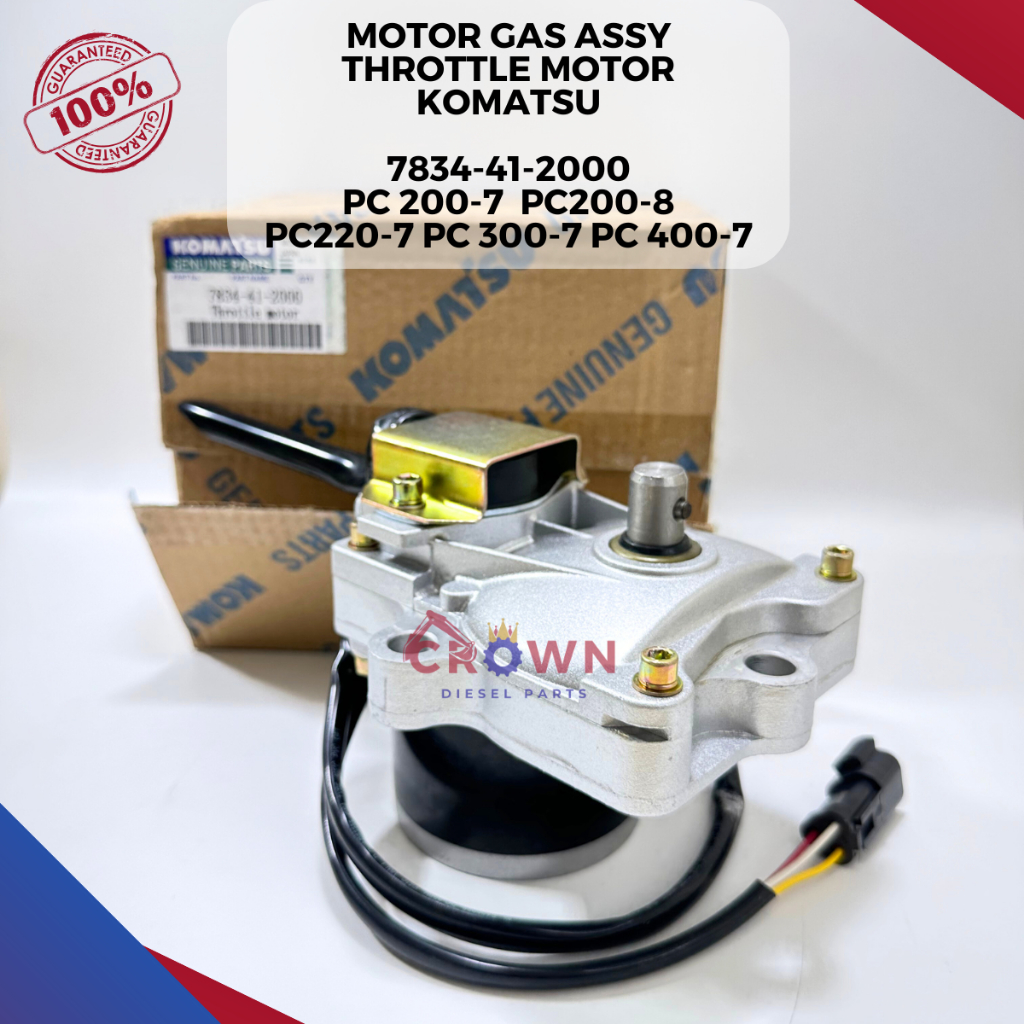 7834-41-2000 Gaz Motoru KOMATSU Motor Govern Fuel Throttle İş Makinası Yedek Parça