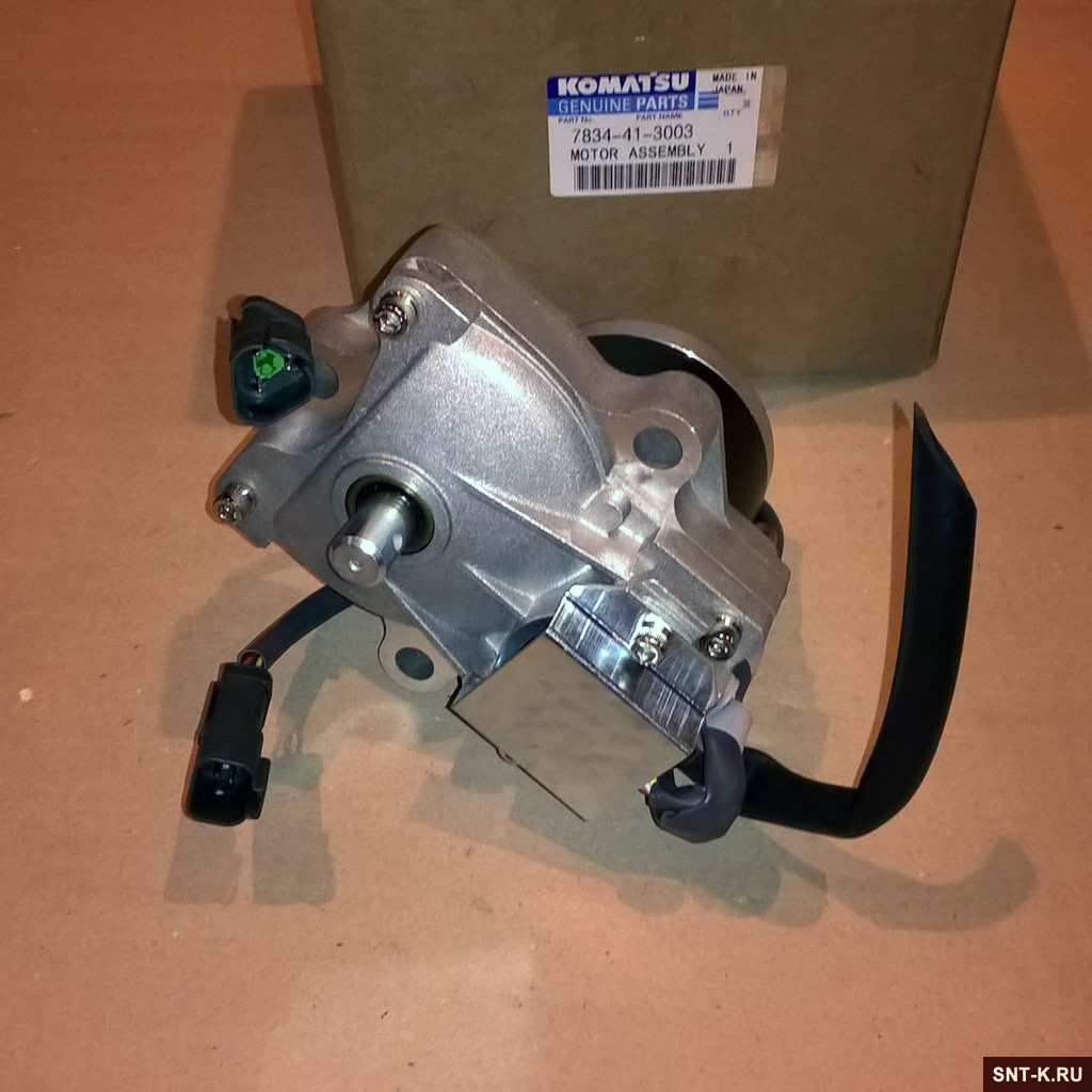 7834-41-3003 Gaz Motoru KOMATSU Motor Govern Fuel Throttle İş Makinası Yedek Parça