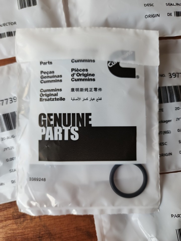 3977393 Seal O-ring Injector, Enjektör Contası O-ring QSC8.3 Cummins Engine Parts İş Makinası Yedek Parça
