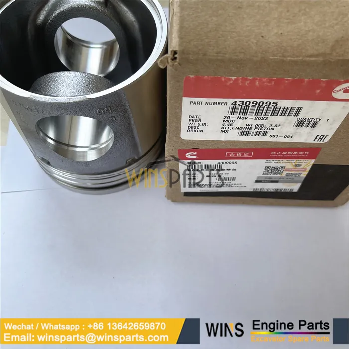 4089643 Piston Ring, Segman Motor QSC8.3 Cummins Engine İş Makinası Yedek Parça