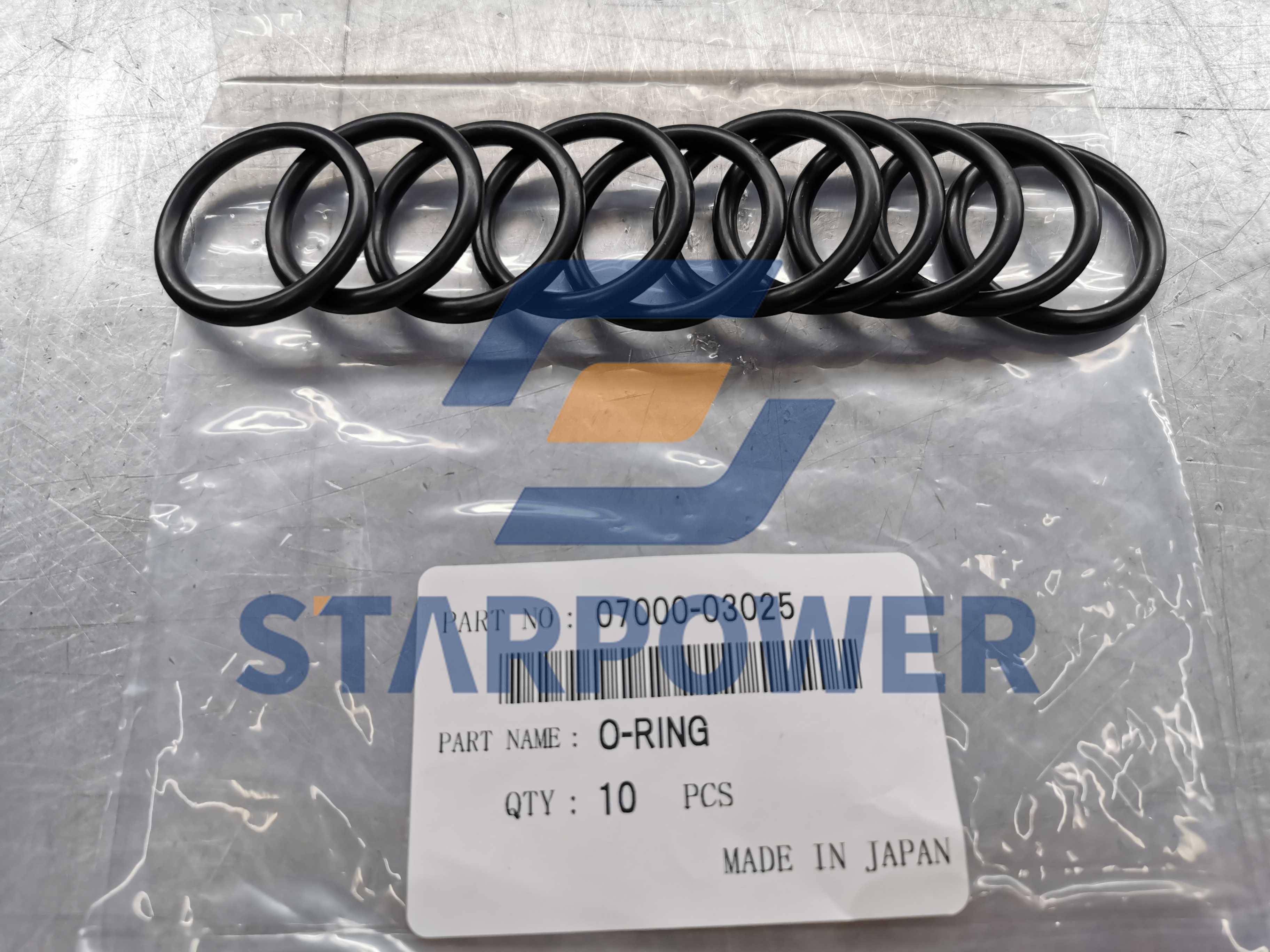 07000-03025 O-Ring KOMATSU, Seal Sızdırmazlık Hidrolik Parçaları İş Makinası Yedek Parça
