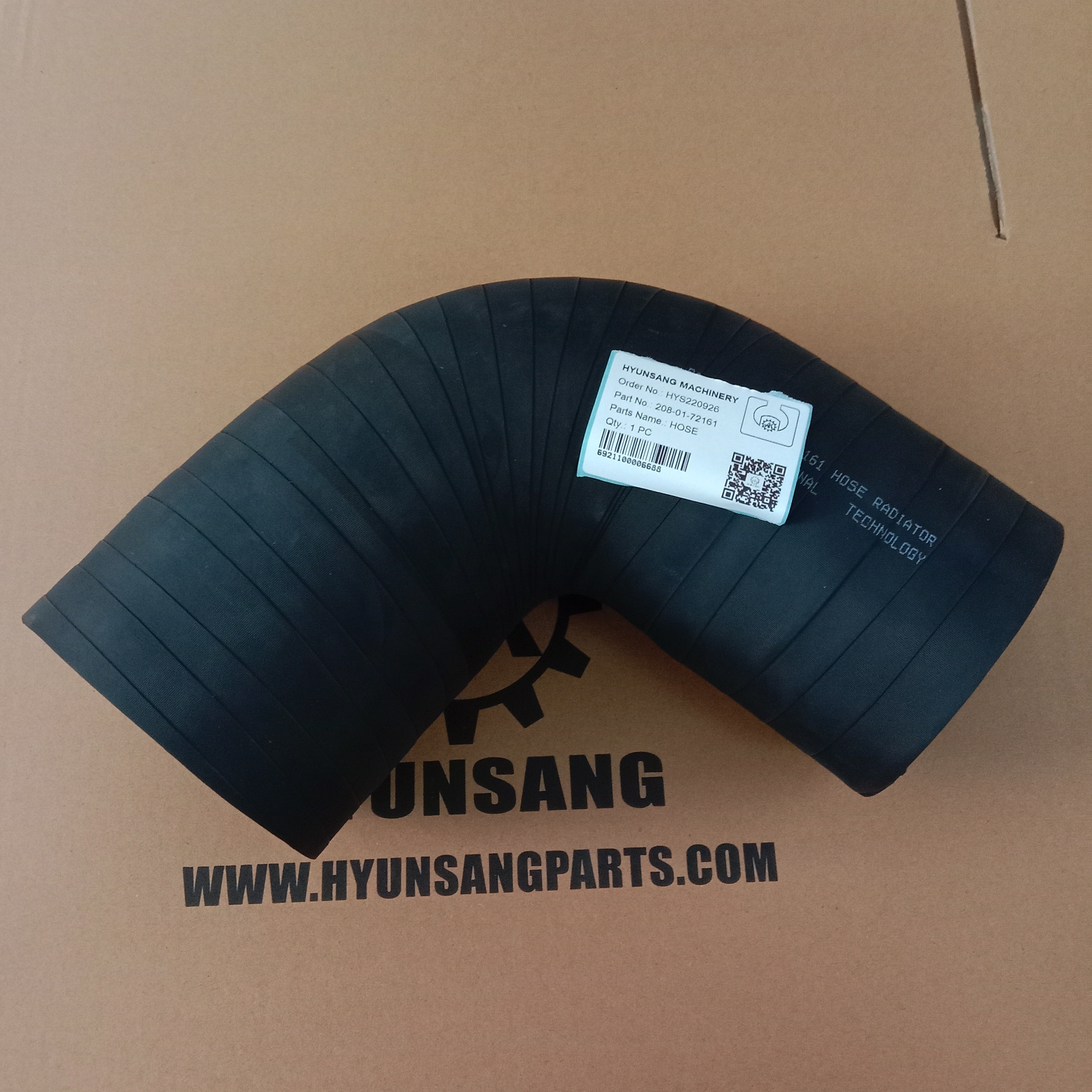 208-01-72161 Turbo Emiş Hortumu KOMATSU PC400 Hose Turbocharger Air Intake İş Makinası Yedek Parça