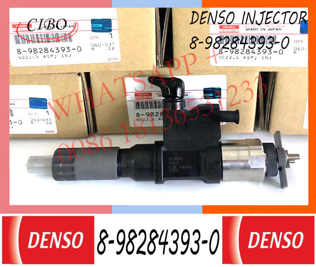 8-98284393-0 Enjektör Komple 6HK1 ISUZU Motor Injector İş Makinası Yedek Parça