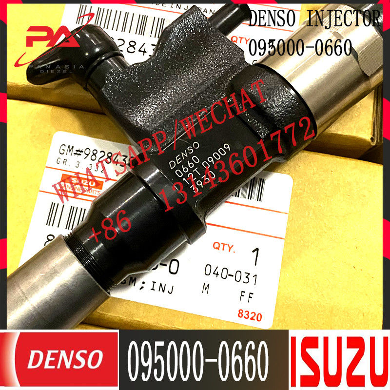 095000-0660 Enjektör Komple 4HK1 ISUZU Motor Injector İş Makinası Yedek Parça