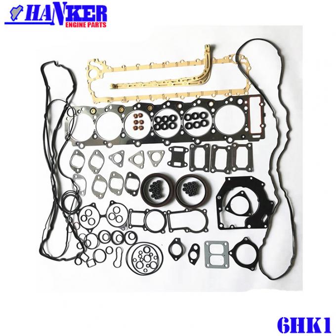 1878156160 Motor Takım Contası 6HK1 ISUZU Engine Overhaul Gasket Set İş Makinası Yedek Parça