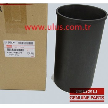 894391-6020 Liner Set 6HK1 ISUZU Motor Piston Sekman Gömlek Takımı İş Makinası Yedek Parça