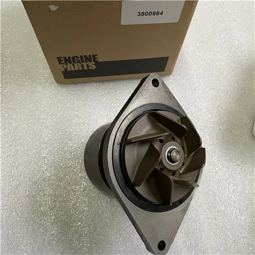 3800984 Devirdaim Su Pompası QSB6.7 Engine Water Pump  İş Makinası Yedek Parça