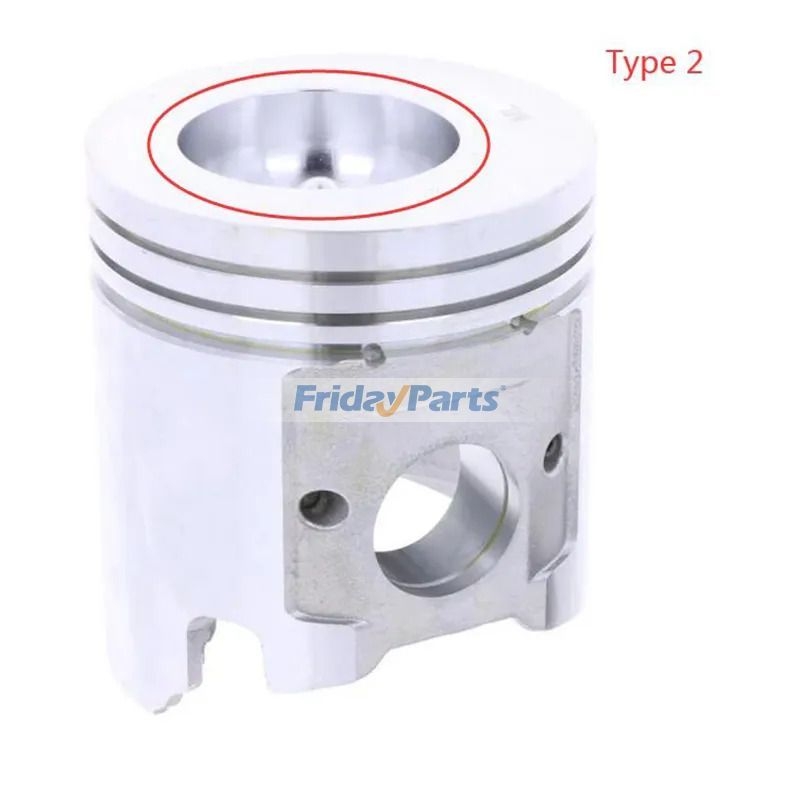 YM129906-22080 Piston YANMAR Motor Pistonu 4TNV94L - 4TNE94 İş Makinası Yedek Parça