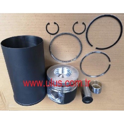 1-87812987-1 Piston + Segman + Gömlek Seti ISUZU 6HK1 Engine Liner Set 11878129871 İş Makinası Yedek Parça