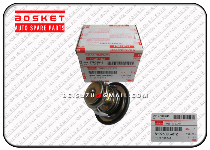 8-97602048-2 Thermostad Engine ISUZU Motor Termostadı 8976020482 İş Makinası Yedek Parça