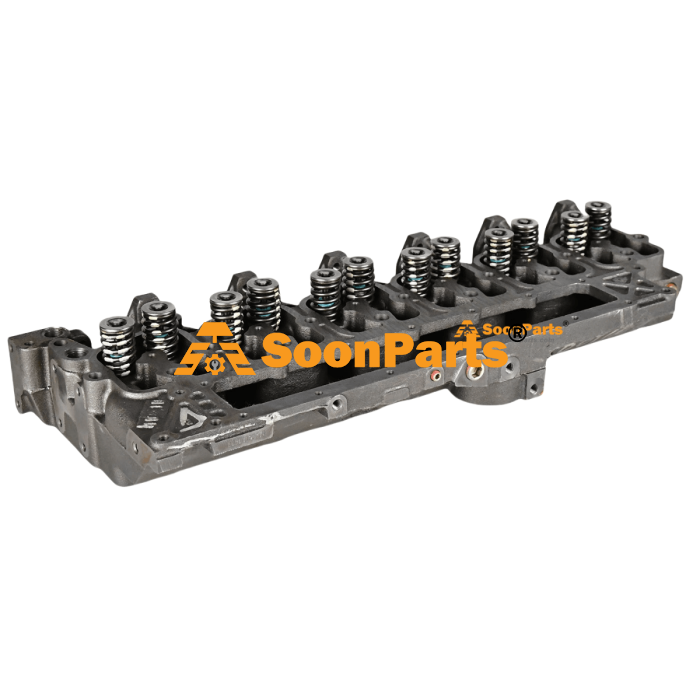 6731-11-1371 Cylinder Head S6D102E KOMATSU Motor Silindir Kapağı İş Makinası Yedek Parça