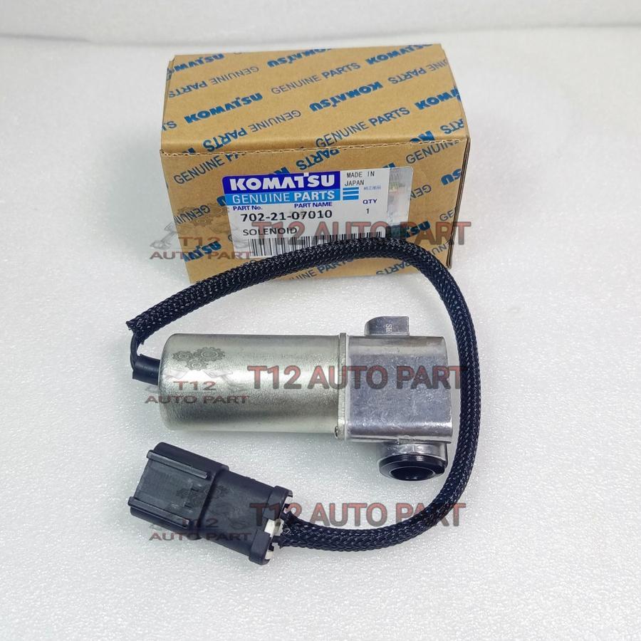 702-21-07010 Solenoid Valve KOMATSU Pilot Valfi Selenoid Bobini İş Makinası Yedek Parça