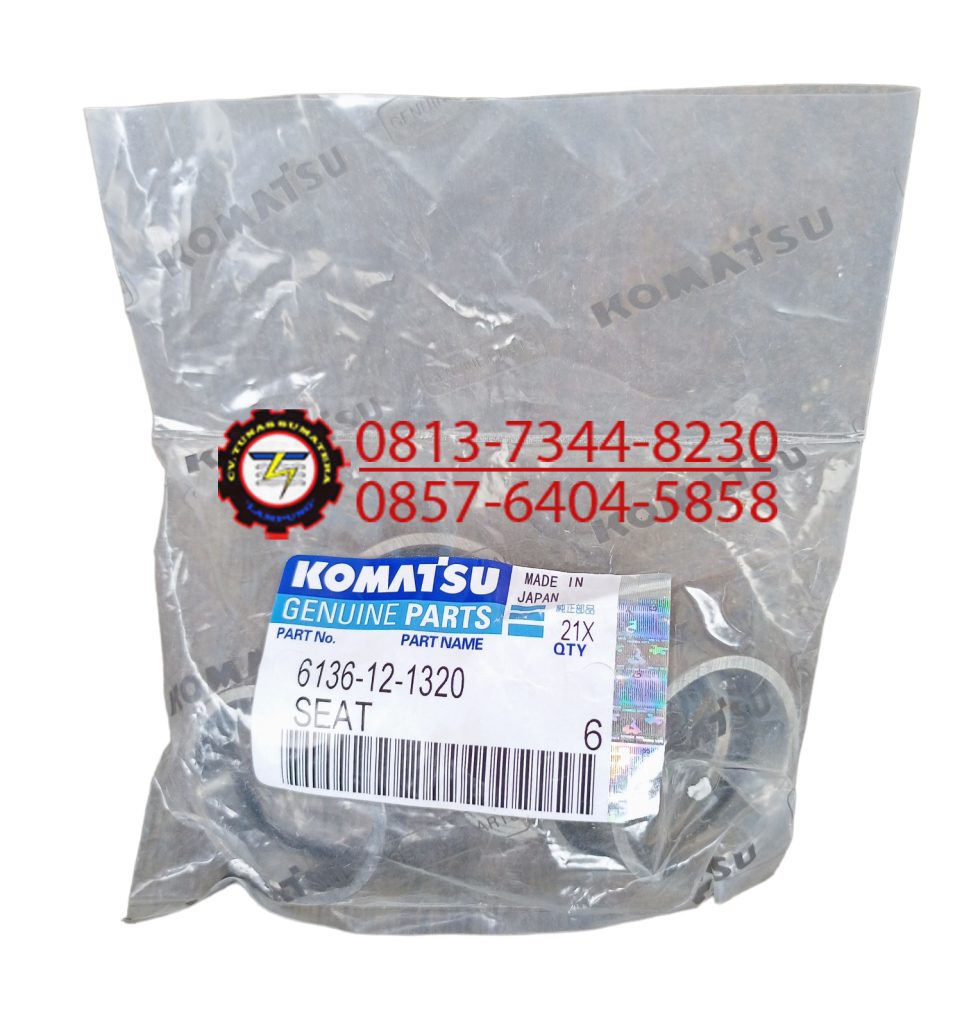 6136-17-1420 Seat Exhaust Valve 075mm Engine KOMATSU, 6136-17-1420 Eksoz Supap Bagası 075mm KOMATSU Motor İş Makinası Yedek Parça