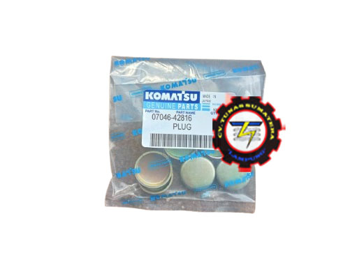 07046-42816 Plug Engine KOMATSU, Su Tapası KOMATSU Motor İş Makinası Yedek Parça