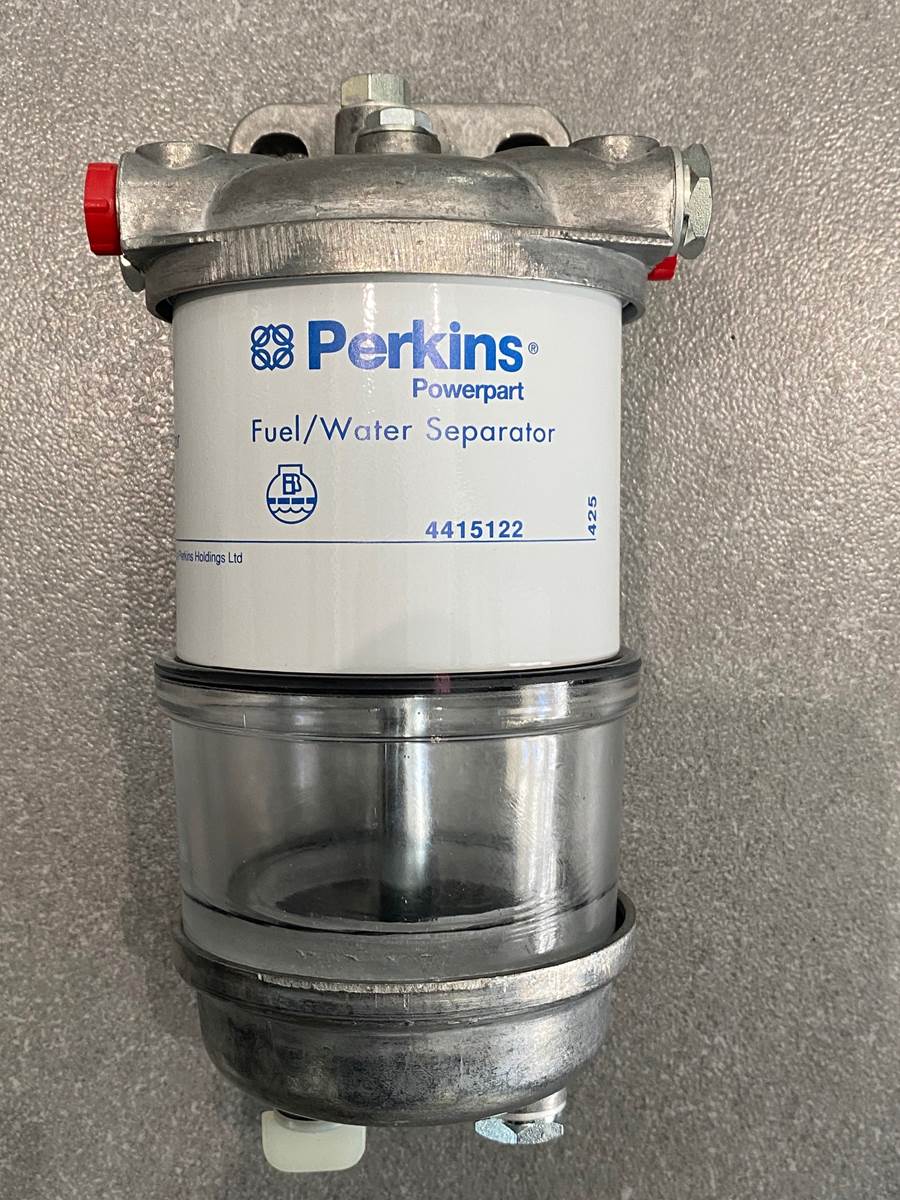 4415122 Mazot Su Ayırıcı Flitre Motor PERKINS Engine Fuel Water Separator İş Makinası Yedek Parça