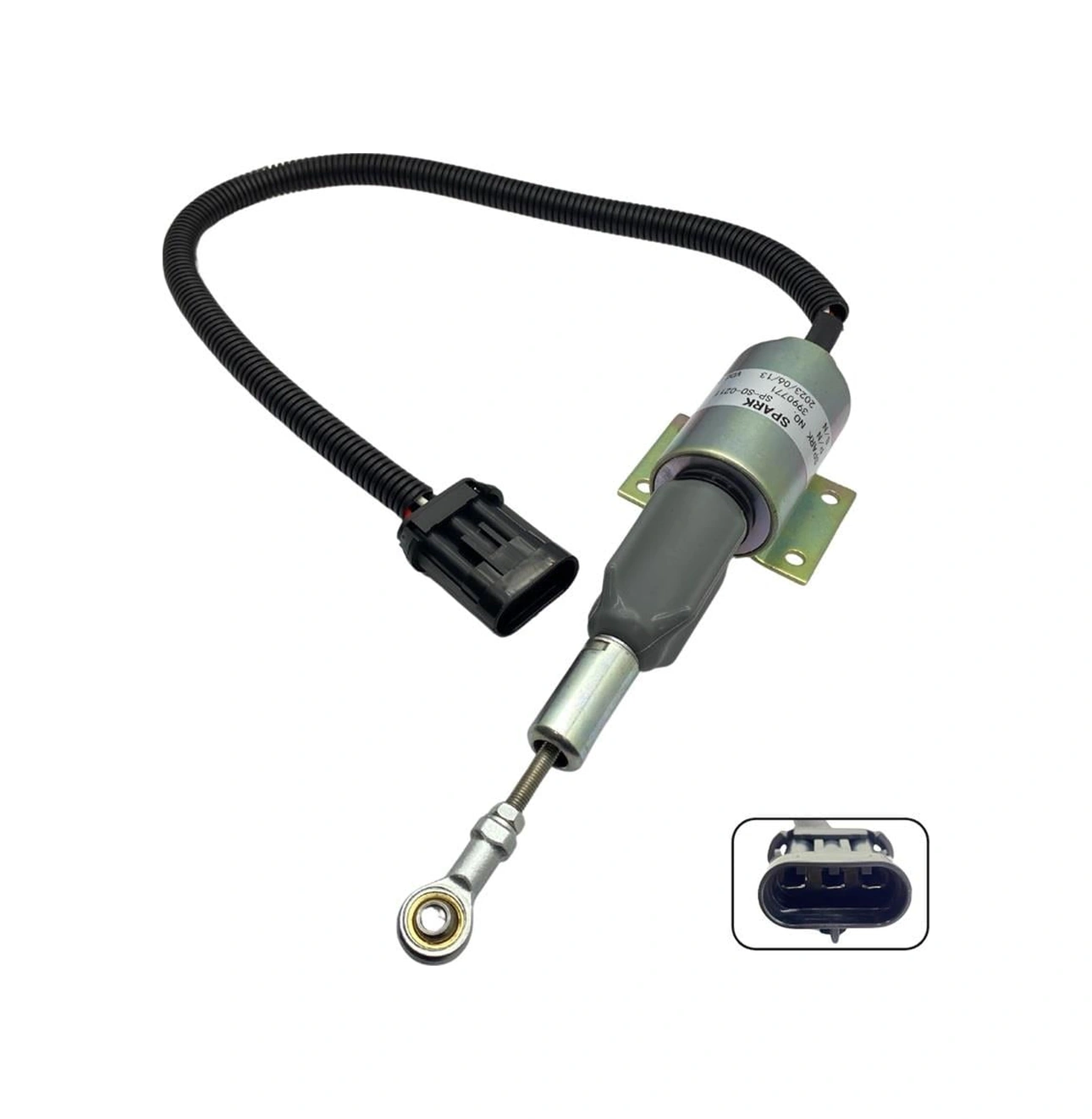 30898-04700 Stop Selenoidi 24V MITSUBISHI Motor Stop Selenoidi İş Makinası Yedek Parça