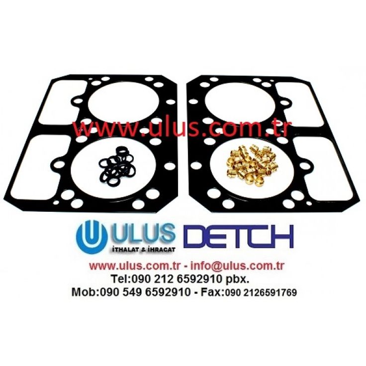 6127-11-1087 Silindir Kapak Contası KOMATSU S6D155 Cylinder Head Gasket İş Makinası Yedek Parça