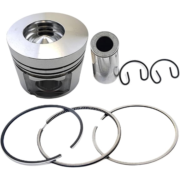 4945018 Piston Ring Set Std CUMMINS Engine B3.3 Motor Segmanı İş Makinası Yedek Parça