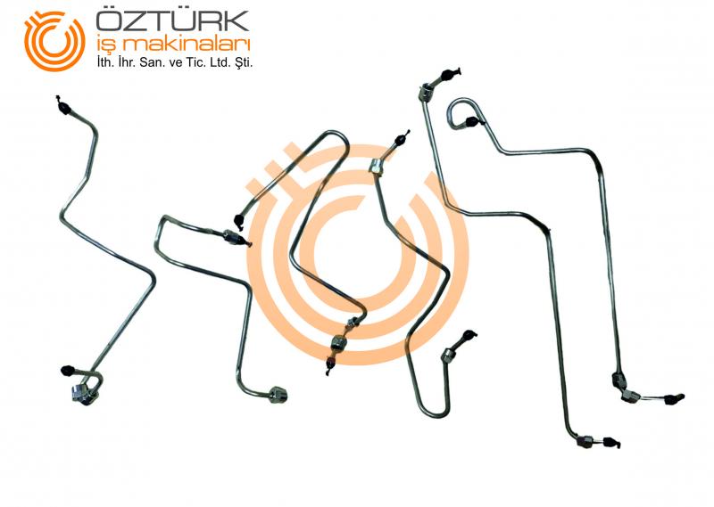 6221-71-5161 Tube Injection Engine SA6D108 KOMATSU Motor Enjektör Borusu İş Makinası Yedek Parça