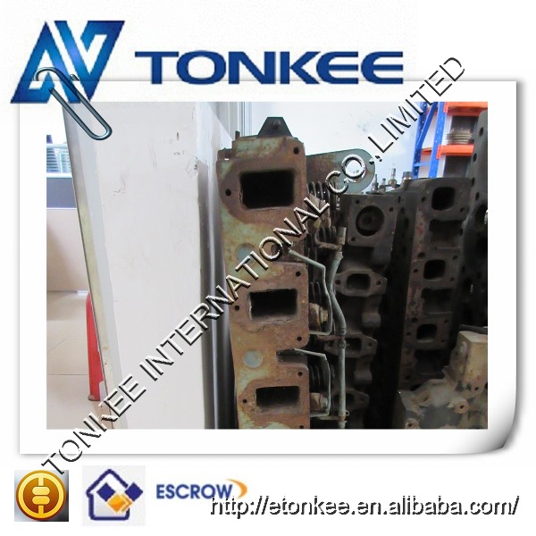 6221-11-1100 Silindir Kapak S6D108 KOMATSU Motor İş Makinası Yedek Parça