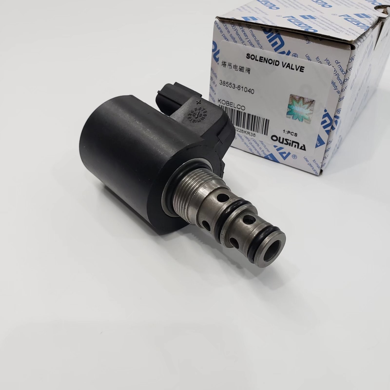 38553-61040 Valve Selenoid KAWASAKI Şanzıman Vites Selenoidi İş Makinası Yedek Parça