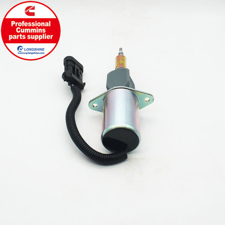 3939019 Motor Stop Selenoidi QSC8.3 CUMMINS Motor İş Makinası Yedek Parça