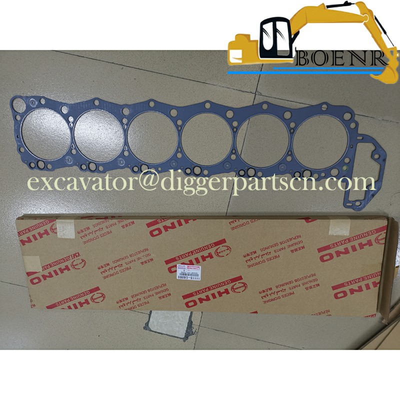 VH111152870A Cylinder Head Gasket Engine HINO J08E Motor Silindir Kapak Contası İş Makinası Yedek Parça