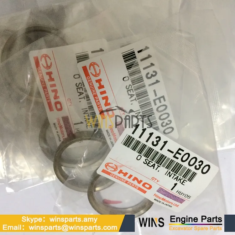 VH111311480A Seat Intake Valve Engine HINO J08E Motor Emme Supap Bagası İş Makinası Yedek Parça