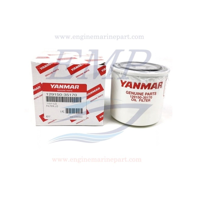 YM129150-35153 Motor Yağ Filitresi YANMAR İş Makinası Yedek Parça
