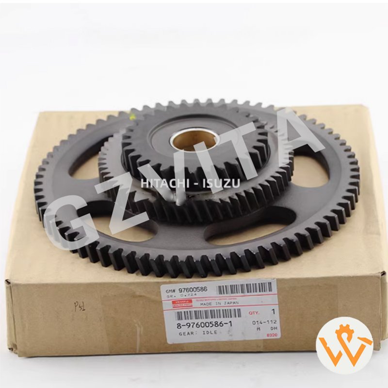 8-97600586-1 Avare Dişlisi ISUZU 4HK1 - 6HK1 Motor Gear Idler İş Makinası Yedek Parça